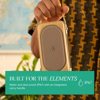 House of Marley Roots Solar Bluetooth Speaker Cream