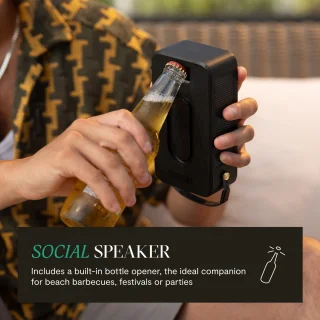 House of Marley Roots Solar bluetooth speaker zwart