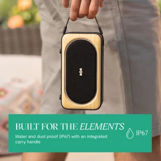 House of Marley Roots Solar bluetooth speaker zwart