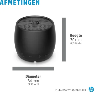 HP Bluetooth Speaker 360 Black