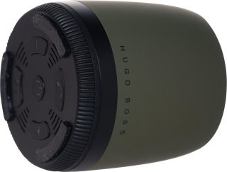 Wat vinden we goed aan de Hugo Boss Gear Matrix Bluetooth-speaker - kaki