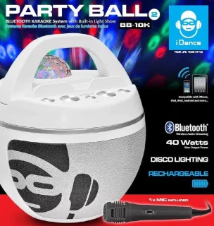 iDance BB10WH Bluetooth Party Box Wit