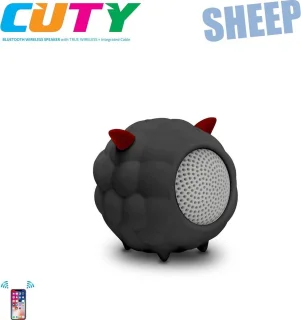 iDance Cuty Sheep Bluetooth speaker zwart
