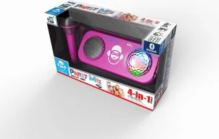 iDance XD2PK Bluetooth Party Systeem Roze