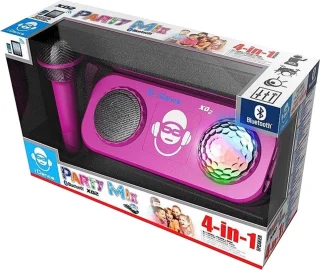 iDance XD2PK Bluetooth Party Systeem Roze