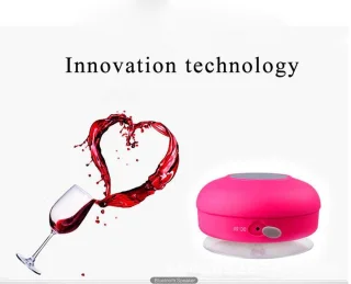 IGOODS Bluetooth Speaker met Zuignap Blauw