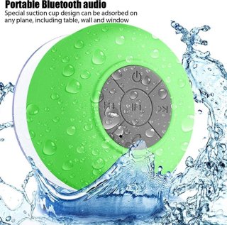 IGOODS Bluetooth Speaker met Zuignap Groen