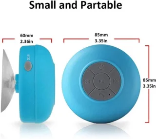 IGOODS Bluetooth Speaker met Zuignap Wit