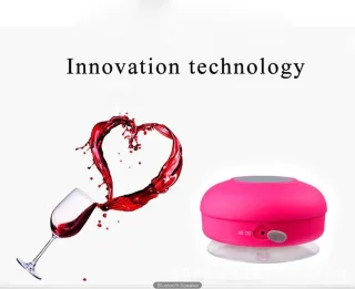 IGOODS Bluetooth Speaker met Zuignap Wit