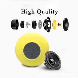 IGOODS Bluetooth Speaker Zuignap Zwart
