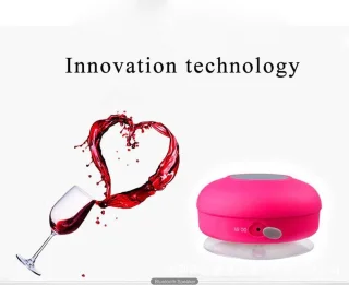 IGOODS Bluetooth Speaker Zuignap Zwart