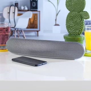 Intempo Curved Bluetooth Speaker zilver
