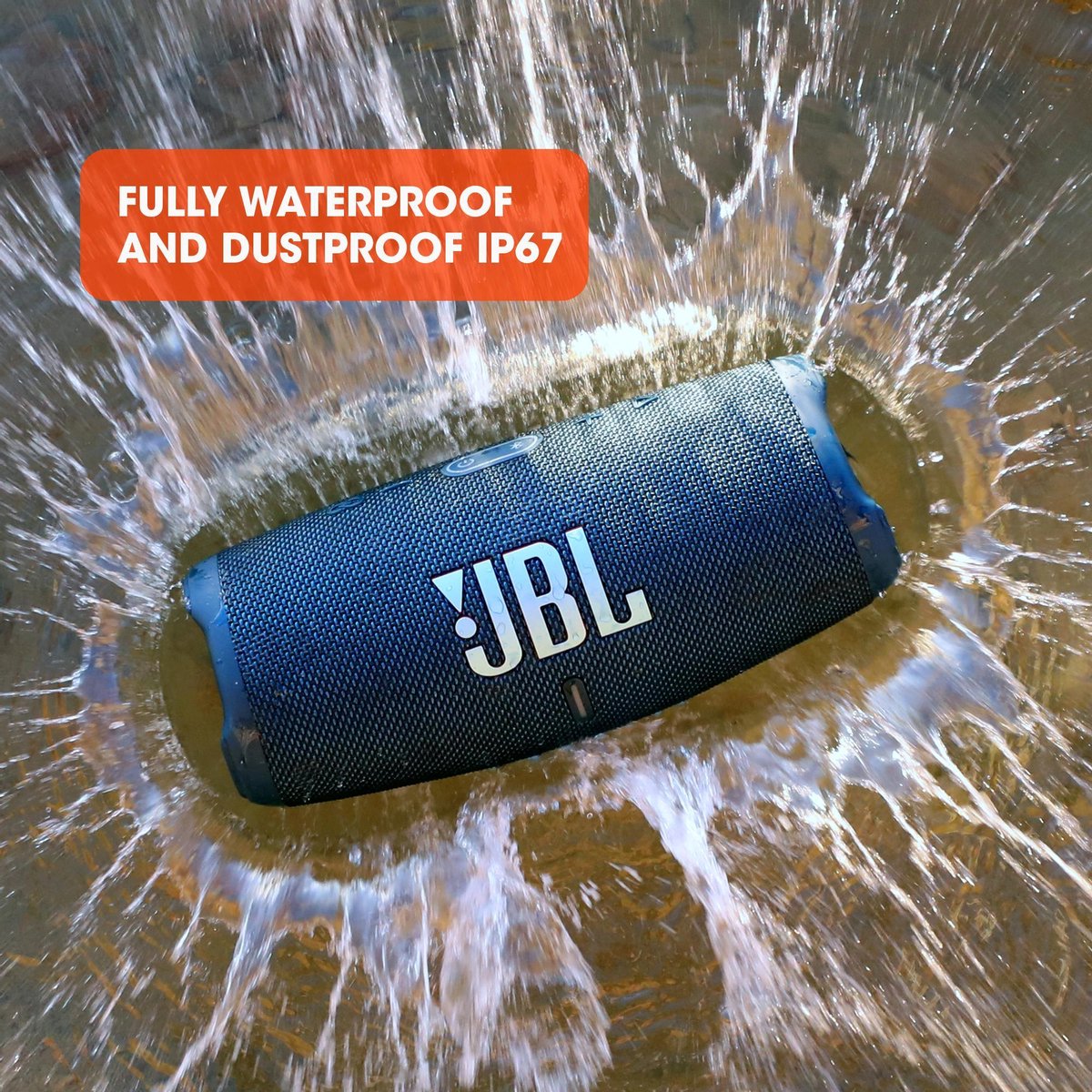 JBL Charge 5 Bluetooth Speaker Blauw