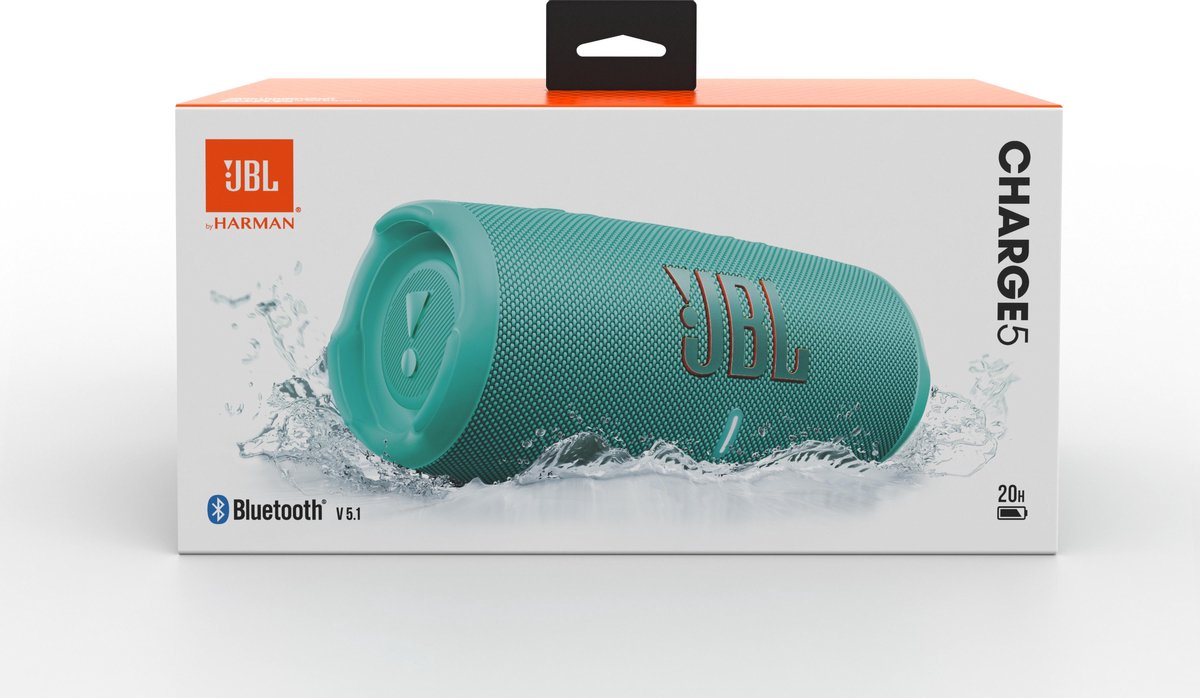 JBL Charge 5 Bluetooth Speaker Turquoise
