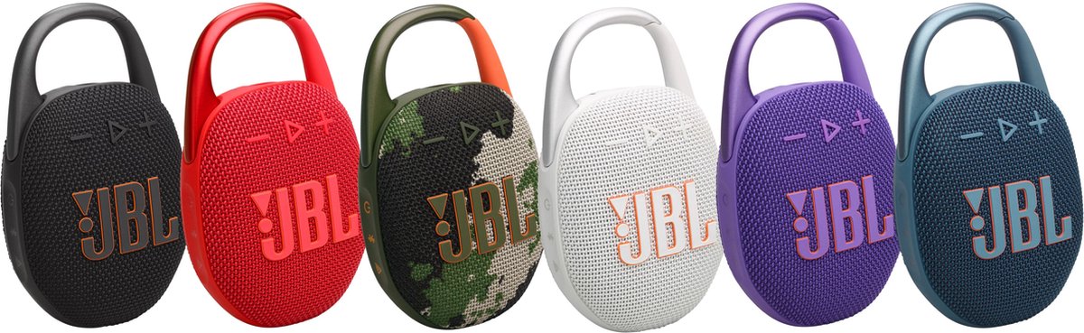 JBL Clip 5 Bluetooth Speaker Blauw