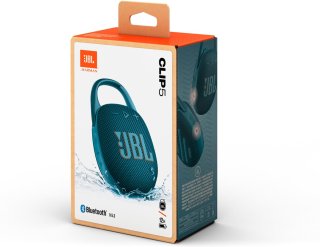 JBL Clip 5 Bluetooth Speaker Blauw