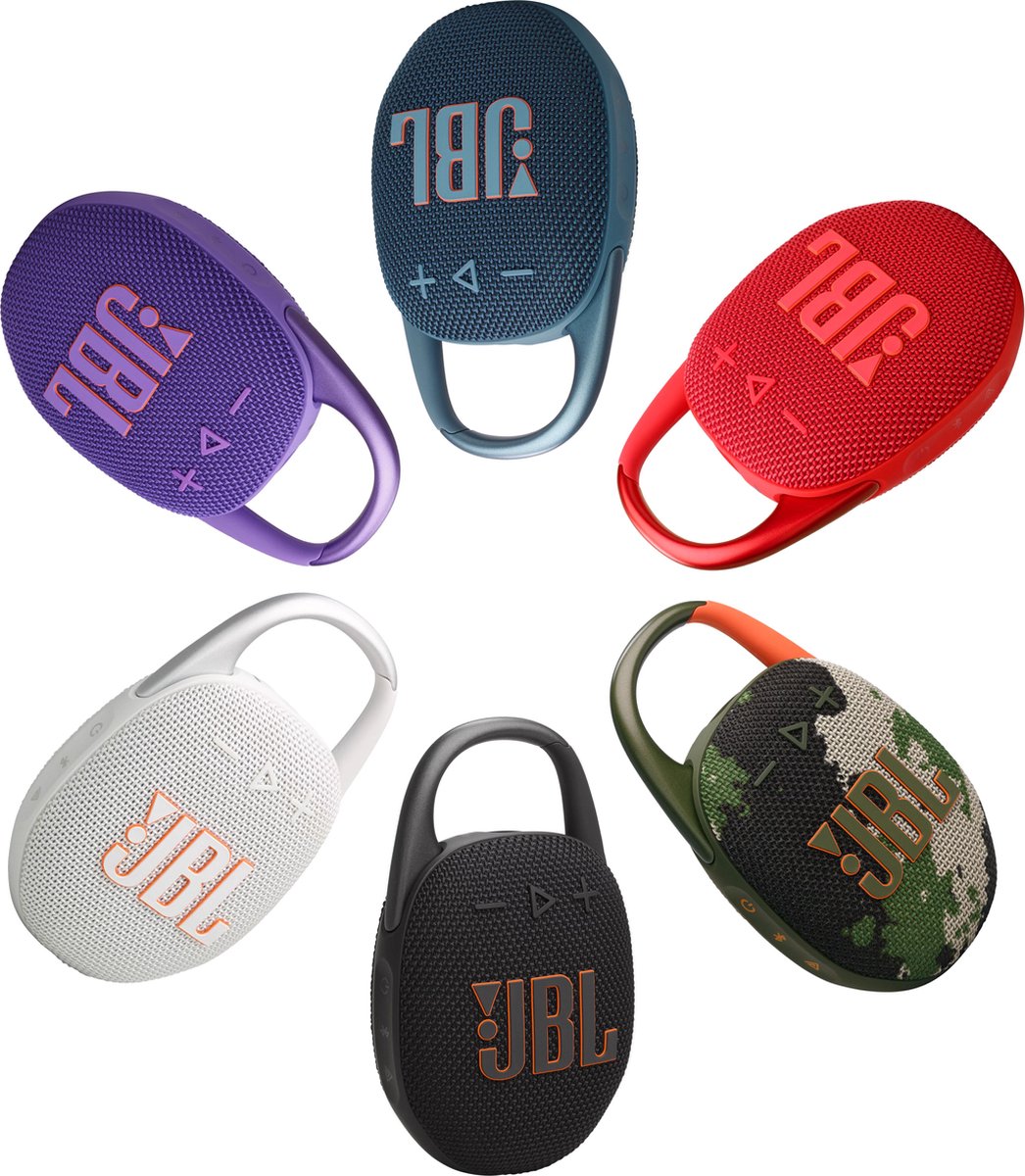 JBL Clip 5 Bluetooth Speaker Paars