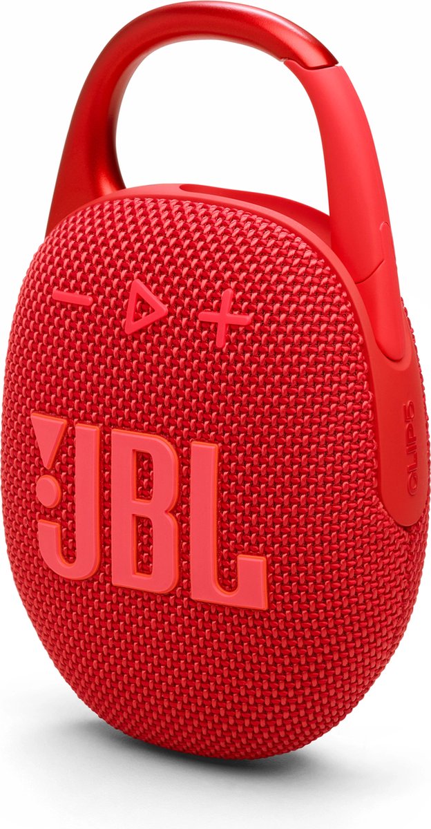 Wat vinden we goed aan de JBL Clip 5 Draagbare Bluetooth Speaker Rood