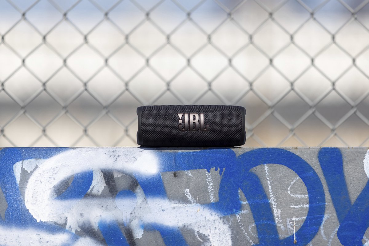 JBL Flip 6 Bluetooth Speaker Grijs