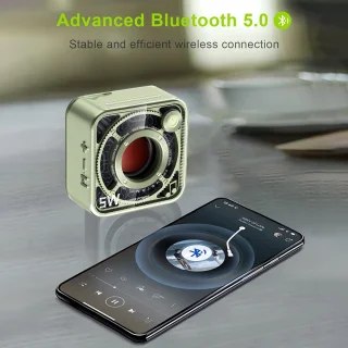 JeiibrZui Bluetooth Mini Luidspreker Groen