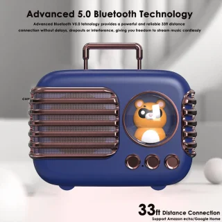 JeiibrZui Mini Bluetooth Luidspreker