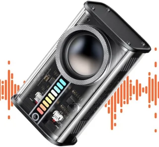 JeiibrZui Mini Bluetooth Luidspreker Zwart