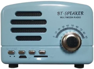 JeiibrZui Retro Bluetooth Speaker