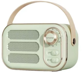 JeiibrZui Retro Draagbare Luidspreker