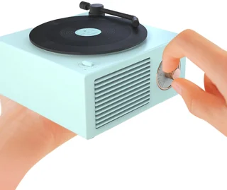 JeiibrZui Vintage Bluetooth-luidspreker - Blauw