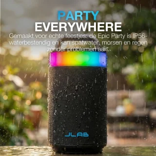 JLAB Epic Party Bluetooth Speaker Zwart