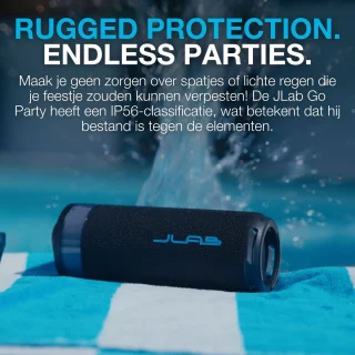 JLAB Go Party - Draadloze Bluetooth Speaker - Zwart