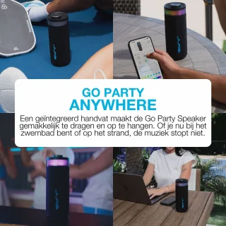 JLAB Go Party - Draadloze Bluetooth Speaker - Zwart