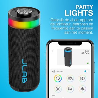 Wat vinden we goed aan de JLAB Go Party - Draadloze Bluetooth Speaker - Zwart