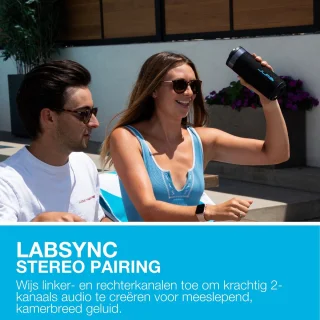 JLAB Go Party - Draadloze Bluetooth Speaker - Zwart