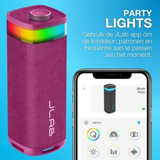 JLAB Jbuds Party Bluetooth Speaker - Mulberry