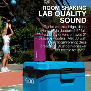 JLAB Jbuds Party Bluetooth Speaker - Mulberry