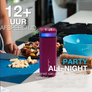 JLAB Jbuds Party Bluetooth Speaker - Mulberry