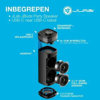 JLAB Jbuds Party Speaker - Zwart