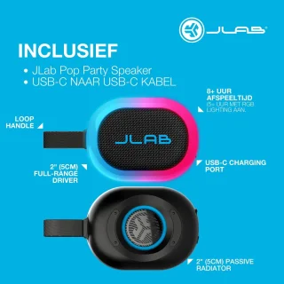 JLAB POP Party Speaker - Draagbare speaker