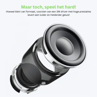 JMZR® Draagbare Bluetooth Douchespeaker Waterdicht