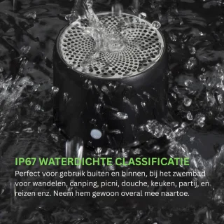 JMZR® Draagbare Bluetooth Douchespeaker Waterdicht