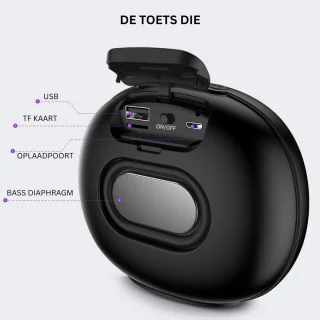 JMZR® Draagbare Douche Speaker