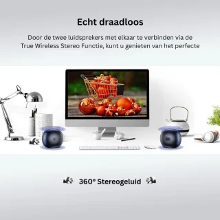 JMZR® Draagbare Douche Speaker