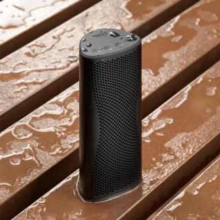 KEF MUO Draagbare luidspreker - Midnight Black