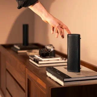 KEF MUO Draagbare luidspreker - Midnight Black