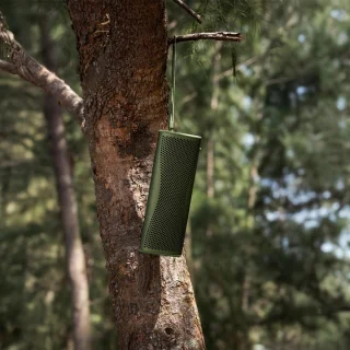 KEF Muo Draagbare Luidspreker - Moss Green