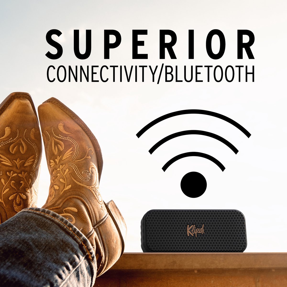 Klipsch Nashville Bluetooth 5.3 Draagbare Speaker