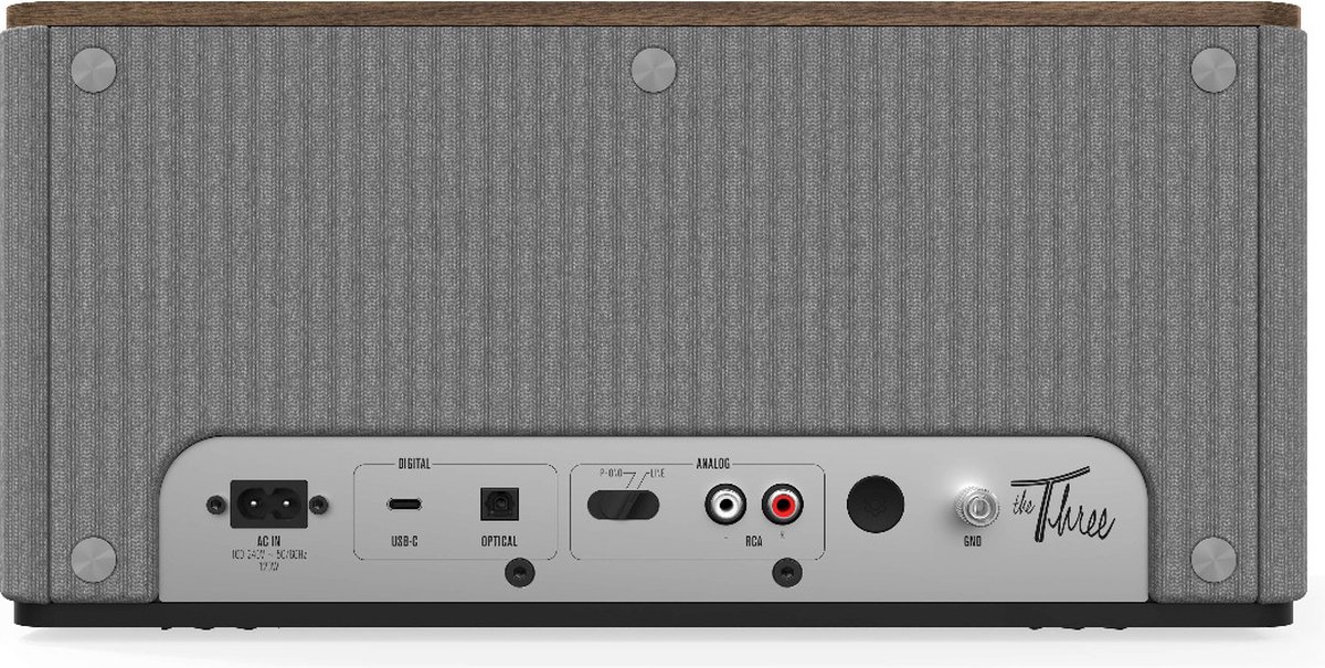 Klipsch The Three Plus Draadloze Speaker Walnoot