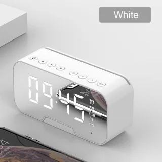 KLOK digitale bluetooth speaker wit