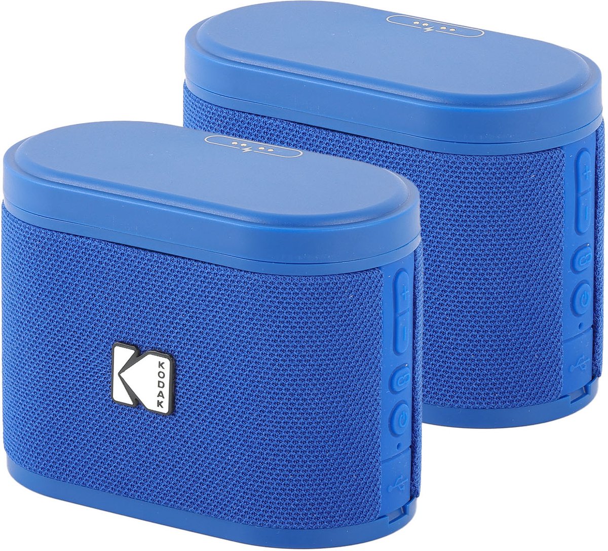 Kodak SoundBrix Bluetooth Speaker 2-pack Blauw